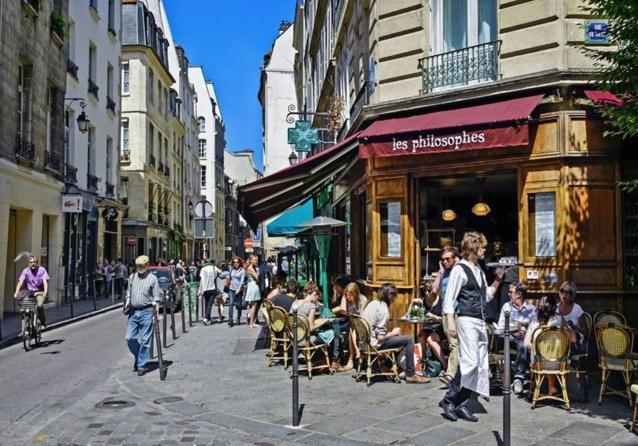 Studio Bien Equipe Proche De Toutes Commodites -2P Paris Exteriör bild