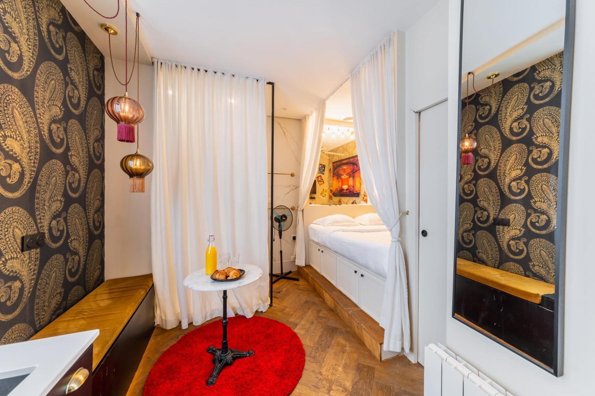 Studio Bien Equipe Proche De Toutes Commodites -2P Paris Exteriör bild